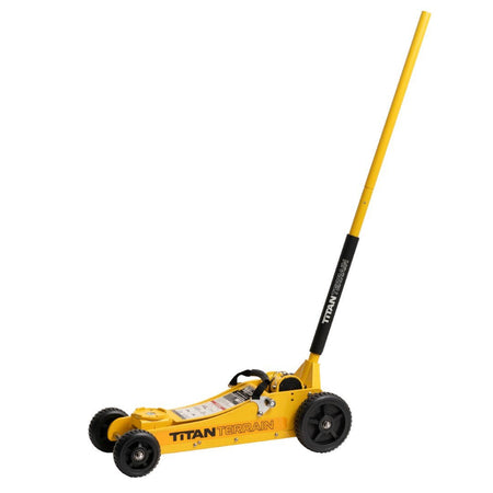 Titan Terrain - 3 TONNE RUGGED FLOOR JACK - CANARY YELLOW 'LIMITED EDITION' - 4x4 Offroad Centre