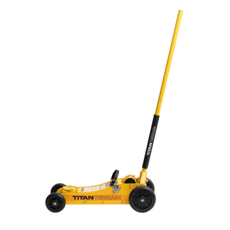 Titan Terrain - 3 TONNE RUGGED FLOOR JACK - CANARY YELLOW 'LIMITED EDITION' - 4x4 Offroad Centre