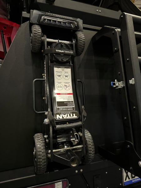 Titan Terrain - RUGGED FLOOR JACK MOUNTING BRACKET - 4x4 Offroad Centre
