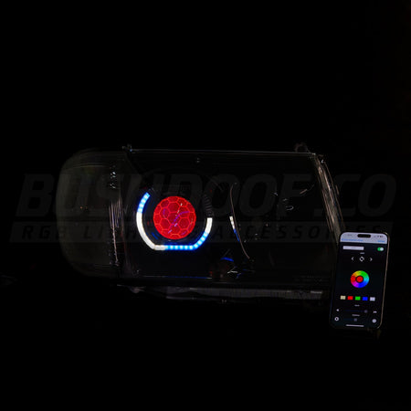 Toyota 100/105 Series Custom Headlights - Bushdoof Lighting