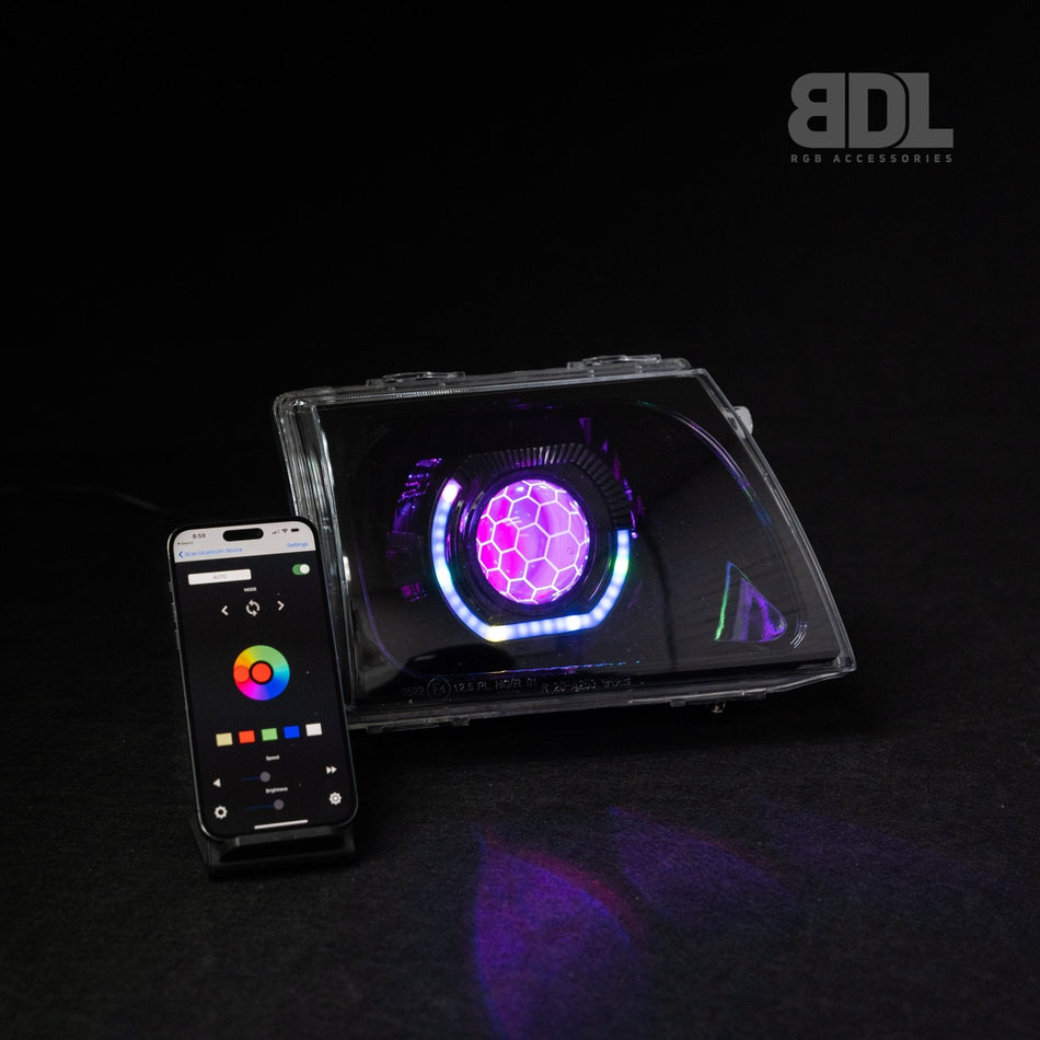 Toyota Hilux N60 Custom Headlights - Bushdoof Lighting